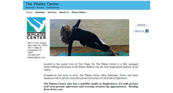 Desktop Screenshot of pilatescenter.net