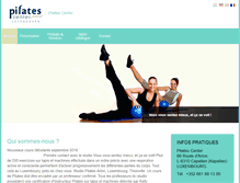 Tablet Screenshot of pilatescenter.lu